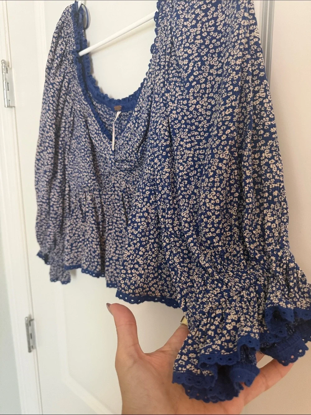Free People smocked bodice